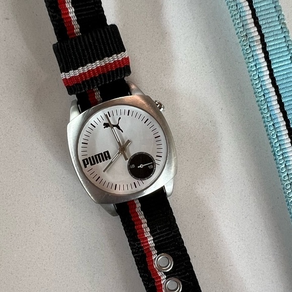 Puma Watch With Second Wrist Band 9” Length Top to Bottom - Picture 2 of 6